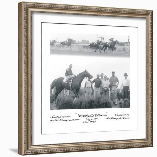 At the Races I-The Chelsea Collection-Framed Giclee Print