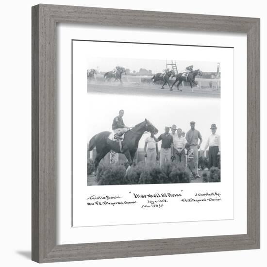 At the Races I-The Chelsea Collection-Framed Giclee Print