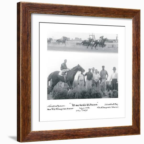 At the Races I-The Chelsea Collection-Framed Giclee Print