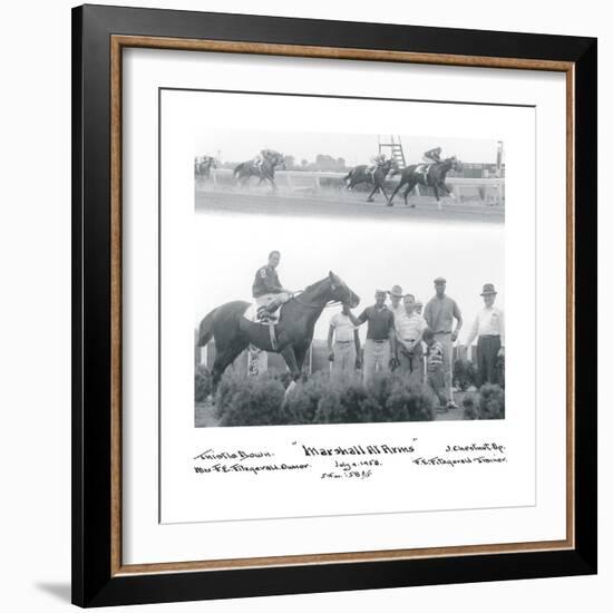 At the Races I-The Chelsea Collection-Framed Giclee Print