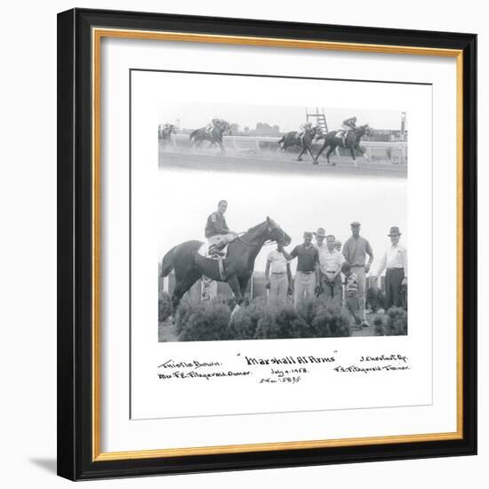 At the Races I-The Chelsea Collection-Framed Giclee Print