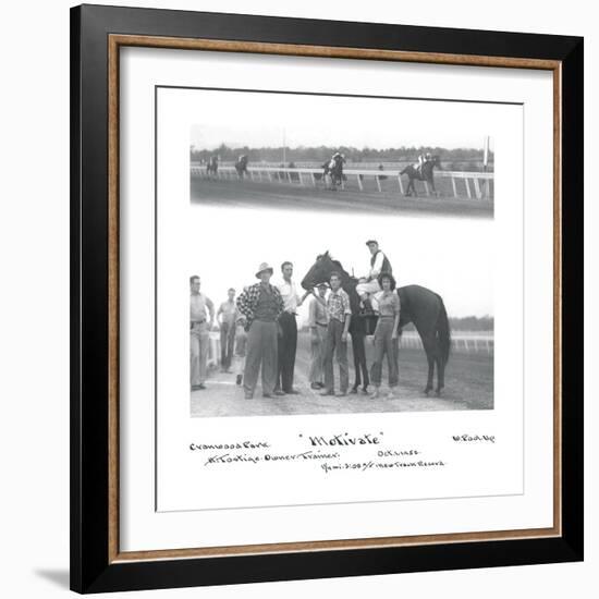 At the Races II-The Chelsea Collection-Framed Giclee Print