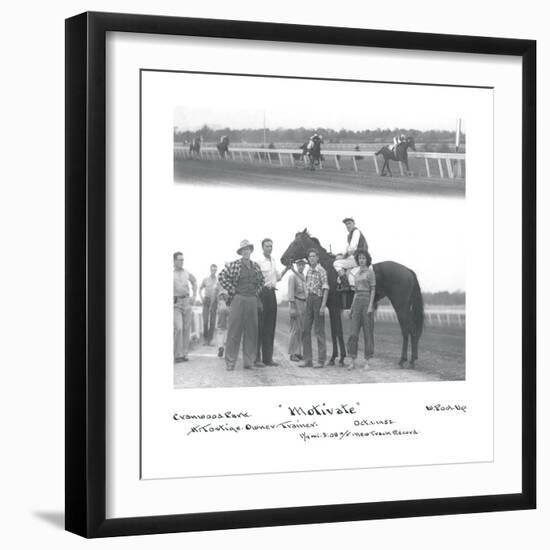 At the Races II-The Chelsea Collection-Framed Giclee Print