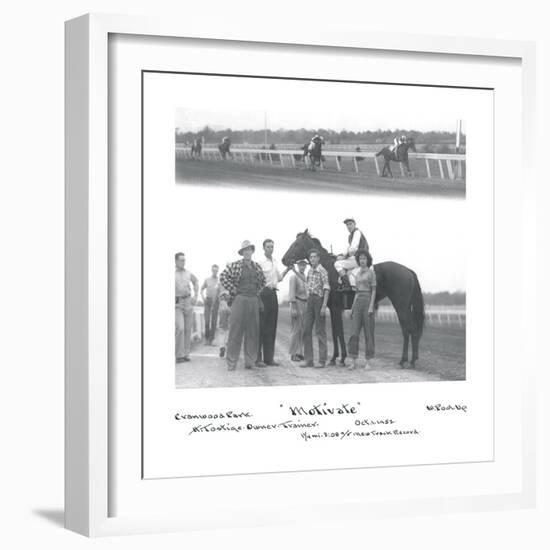 At the Races II-The Chelsea Collection-Framed Giclee Print