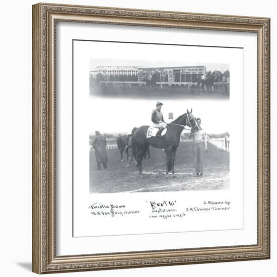 At the Races III-The Chelsea Collection-Framed Giclee Print