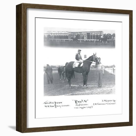 At the Races III-The Chelsea Collection-Framed Giclee Print