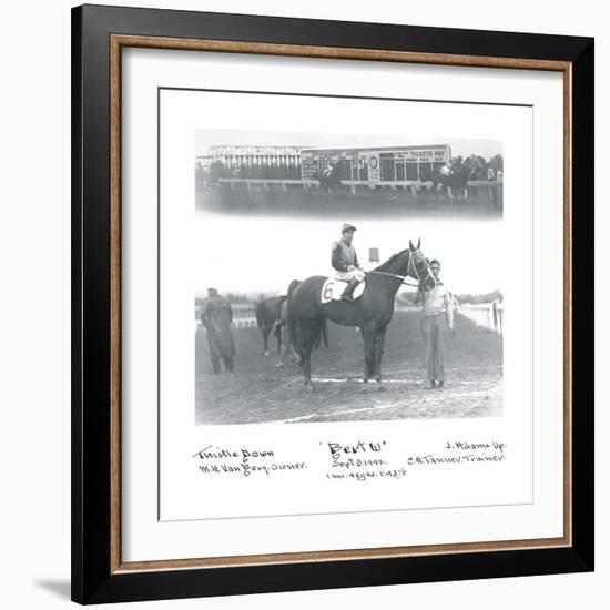 At the Races III-The Chelsea Collection-Framed Giclee Print