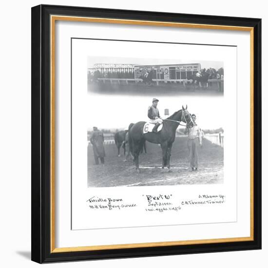 At the Races III-The Chelsea Collection-Framed Giclee Print