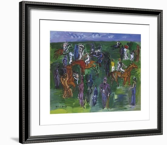 At the Races-Raoul Dufy-Framed Premium Giclee Print