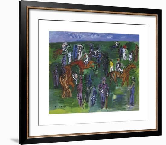 At the Races-Raoul Dufy-Framed Premium Giclee Print