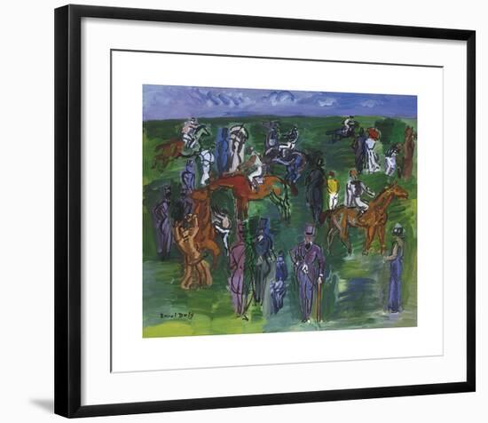 At the Races-Raoul Dufy-Framed Premium Giclee Print