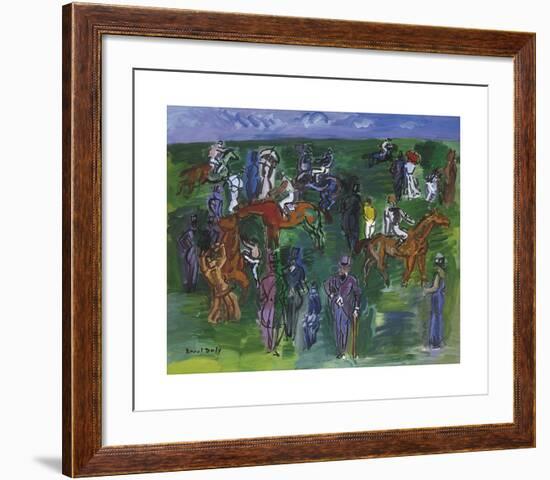 At the Races-Raoul Dufy-Framed Premium Giclee Print