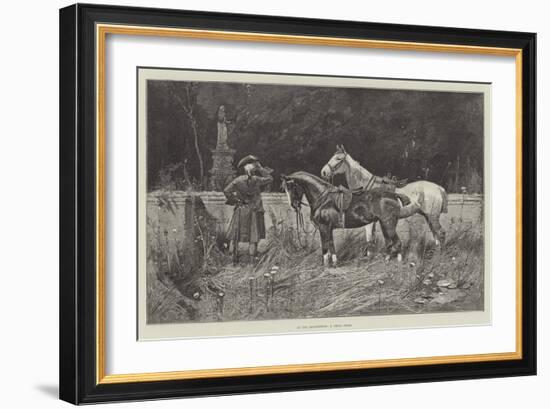 At the Rendezvous, a Cruel Hoax-George L. Seymour-Framed Giclee Print