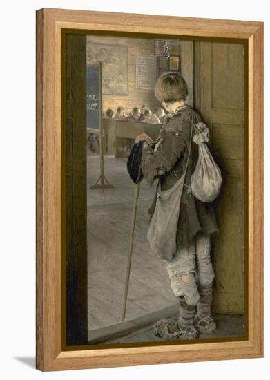 At the School Door, 1897-Nikolai Petrovich Bogdanov-Belsky-Framed Premier Image Canvas