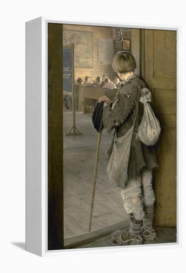 At the School Door, 1897-Nikolai Petrovich Bogdanov-Belsky-Framed Premier Image Canvas