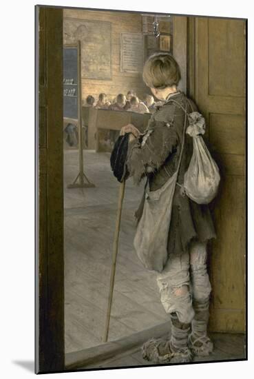 At the School Door, 1897-Nikolai Petrovich Bogdanov-Belsky-Mounted Giclee Print