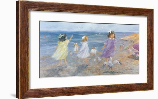 At the Seashore-Hélène Léveillée-Framed Art Print