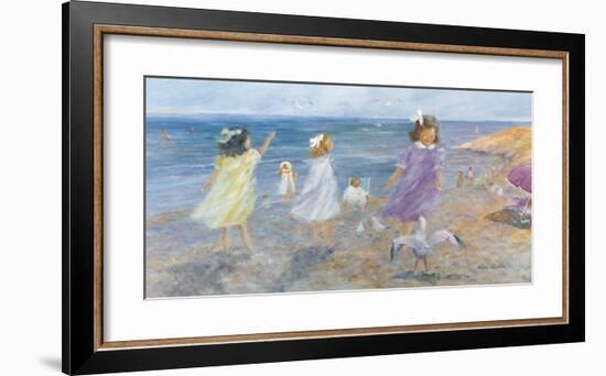 At the Seashore-Hélène Léveillée-Framed Art Print