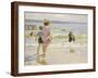 At the Seashore-Potthast-Framed Giclee Print