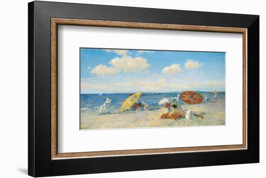 At the Seaside, c.1892-William Merritt Chase-Framed Premium Giclee Print