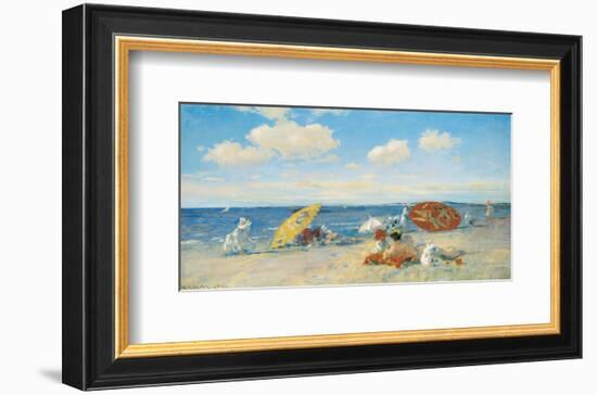 At the Seaside, c.1892-William Merritt Chase-Framed Premium Giclee Print