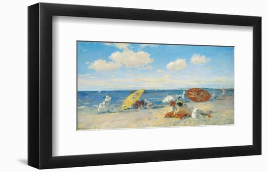 At the Seaside, c.1892-William Merritt Chase-Framed Premium Giclee Print