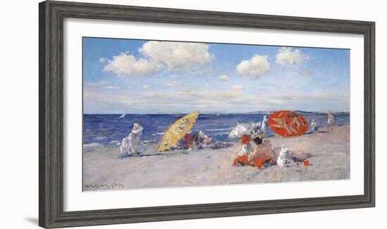 At the Seaside, c.1892-William Merritt Chase-Framed Giclee Print