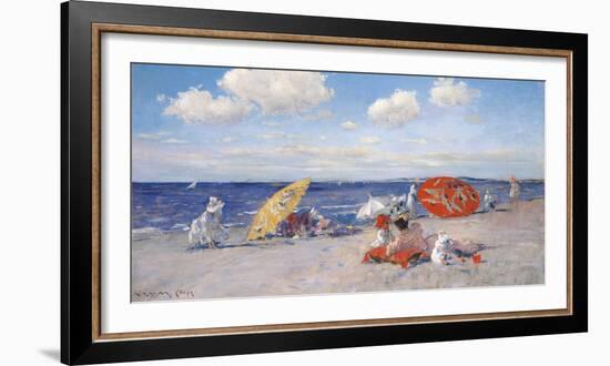 At the Seaside, c.1892-William Merritt Chase-Framed Giclee Print