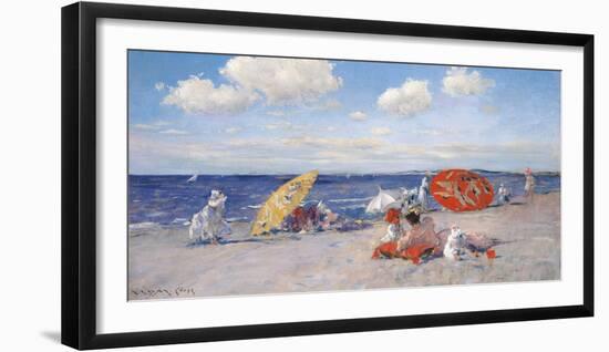 At the Seaside, c.1892-William Merritt Chase-Framed Giclee Print