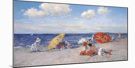 At the Seaside, c.1892-William Merritt Chase-Mounted Giclee Print