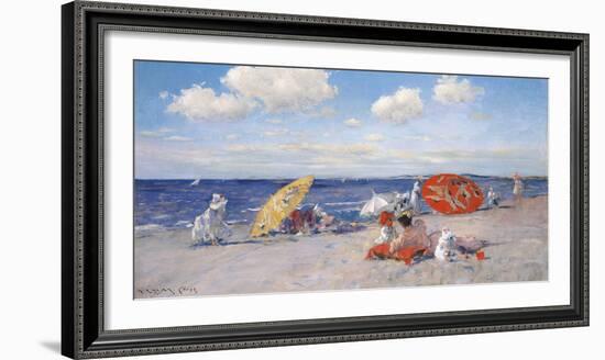 At the Seaside, c.1892-William Merritt Chase-Framed Giclee Print