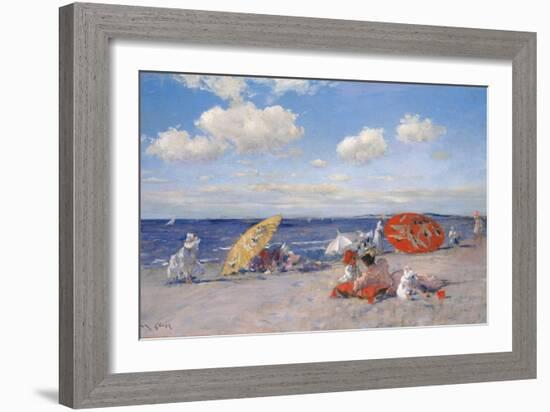 At the Seaside, c.1892-William Merritt Chase-Framed Giclee Print