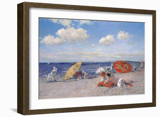 At the Seaside, c.1892-William Merritt Chase-Framed Giclee Print