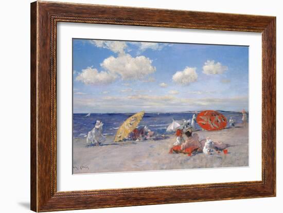 At the Seaside, c.1892-William Merritt Chase-Framed Giclee Print