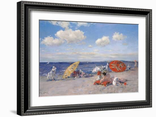 At the Seaside, c.1892-William Merritt Chase-Framed Giclee Print