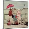 At the Seaside-Gillian Lawson-Mounted Giclee Print