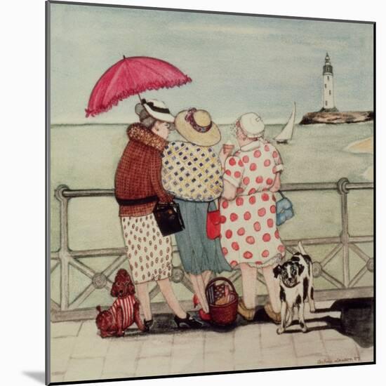 At the Seaside-Gillian Lawson-Mounted Giclee Print