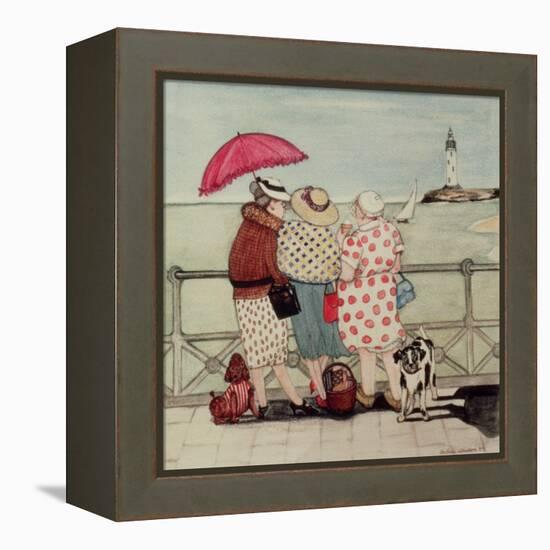 At the Seaside-Gillian Lawson-Framed Premier Image Canvas