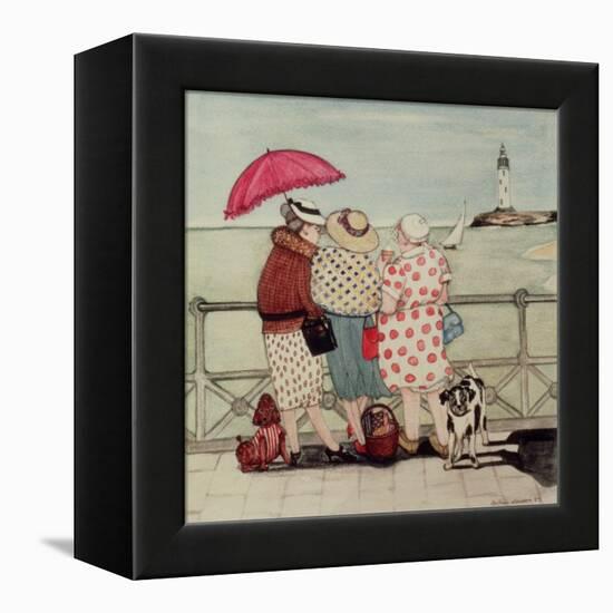 At the Seaside-Gillian Lawson-Framed Premier Image Canvas