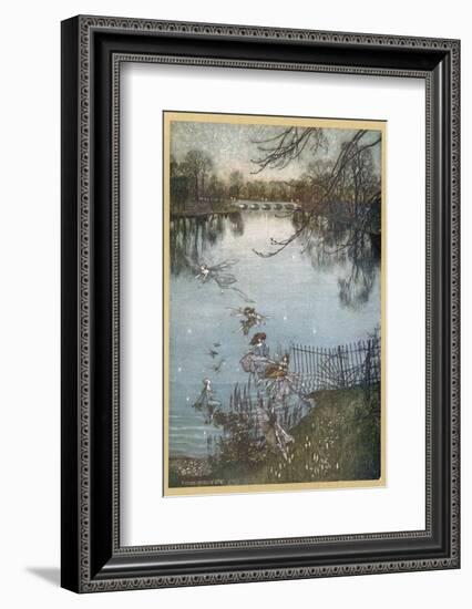 At the Serpentine-Arthur Rackham-Framed Photographic Print