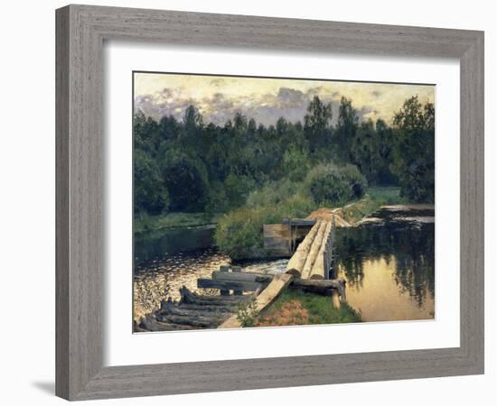 At the Shallow, 1892-Isaak Ilyich Levitan-Framed Giclee Print