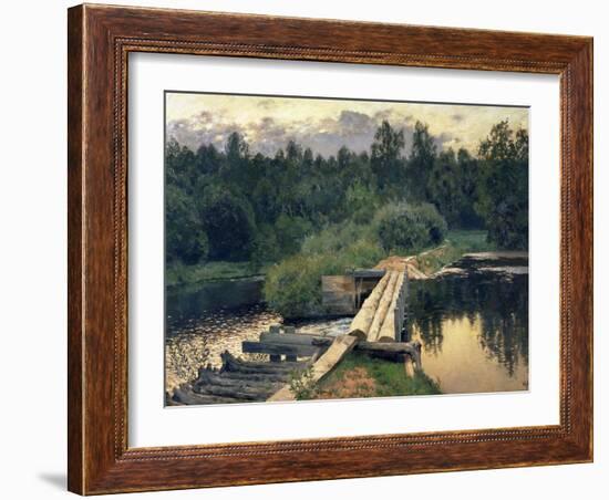 At the Shallow, 1892-Isaak Ilyich Levitan-Framed Giclee Print