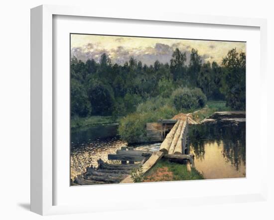 At the Shallow, 1892-Isaak Ilyich Levitan-Framed Giclee Print