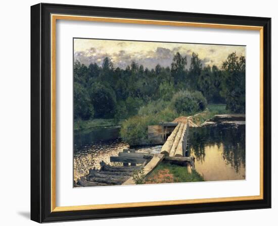 At the Shallow, 1892-Isaak Ilyich Levitan-Framed Giclee Print