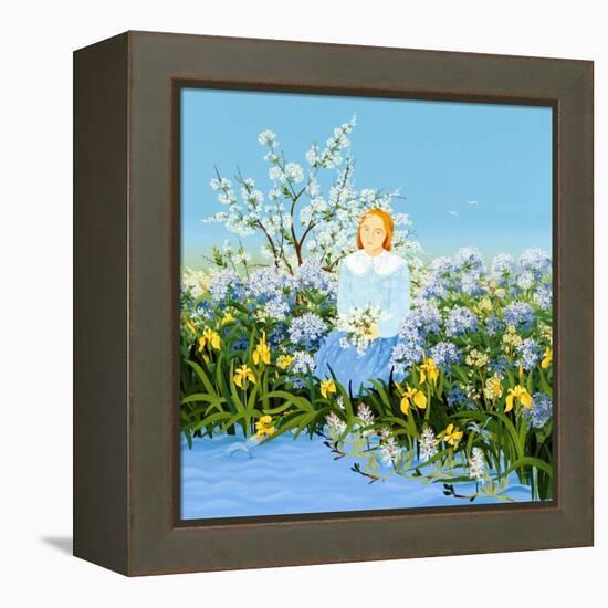 At the Shore of Dreams-Magdolna Ban-Framed Premier Image Canvas