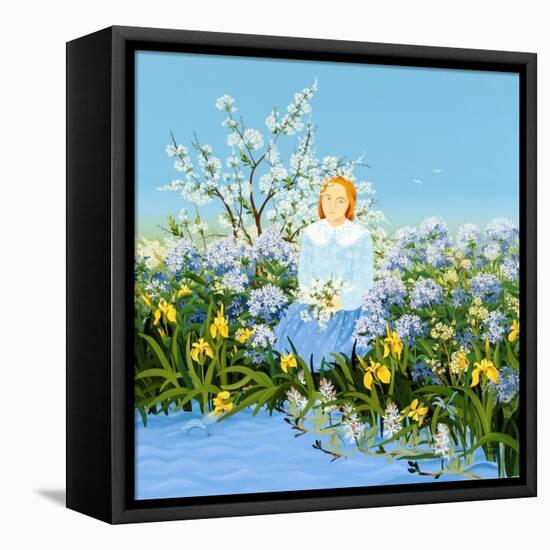 At the Shore of Dreams-Magdolna Ban-Framed Premier Image Canvas