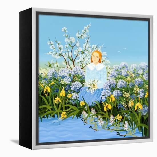 At the Shore of Dreams-Magdolna Ban-Framed Premier Image Canvas