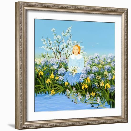 At the Shore of Dreams-Magdolna Ban-Framed Giclee Print