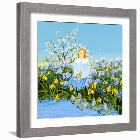 At the Shore of Dreams-Magdolna Ban-Framed Giclee Print