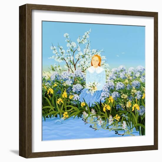 At the Shore of Dreams-Magdolna Ban-Framed Giclee Print